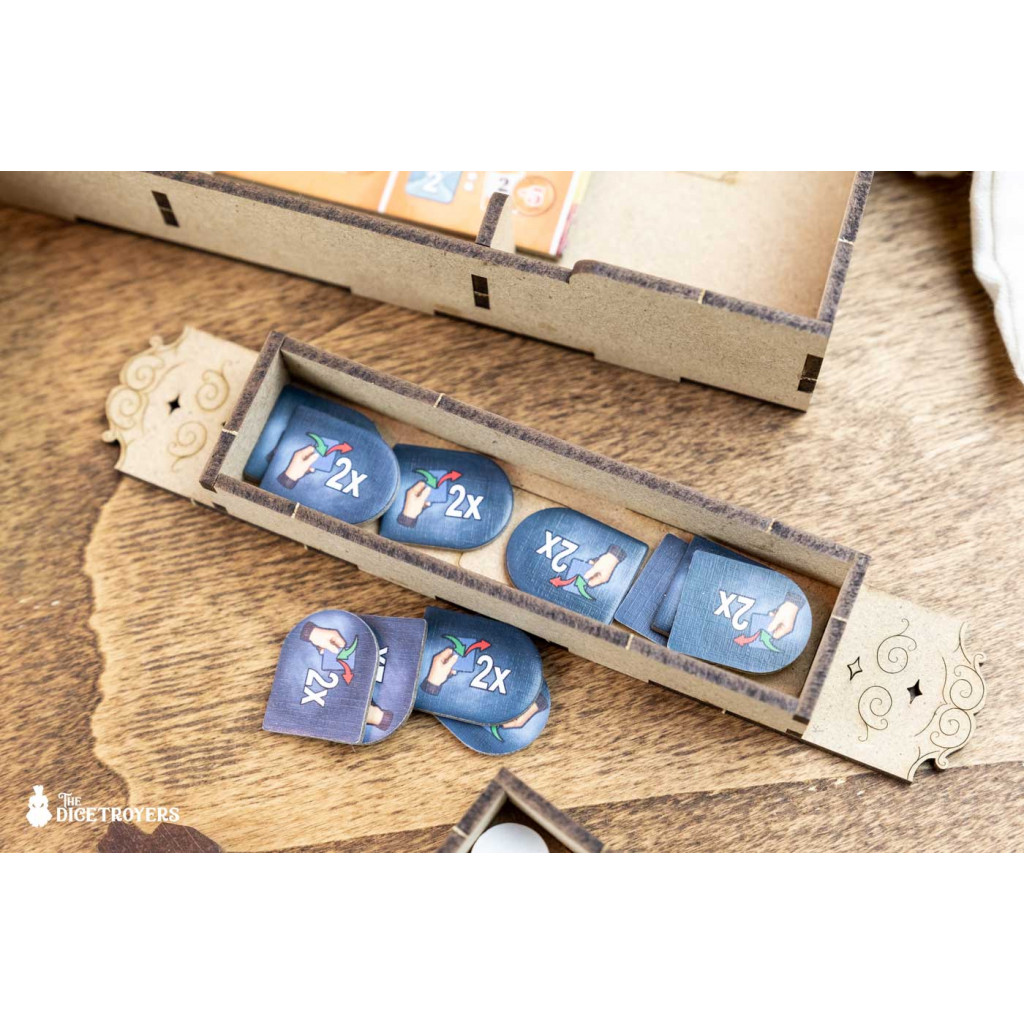 Rangement pour Boîte Dicetroyers - Great Western Trail (Seconde Édition)