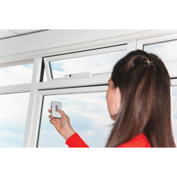 AXA elektrische raamopener Remote 2.0 SKG 2-sterren met afstandsbediening wit