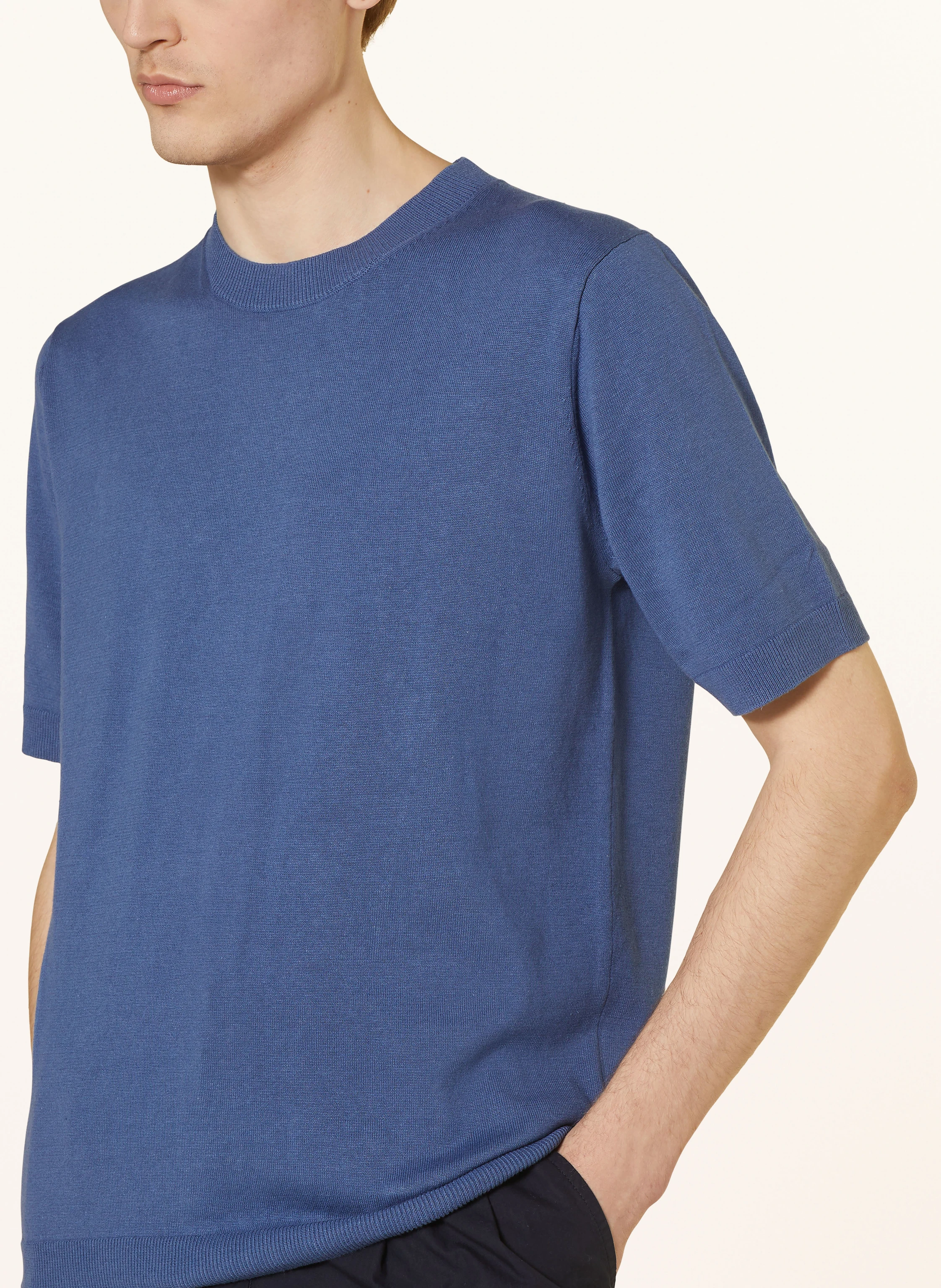 NORSE PROJECTS Strickshirt RHYS mit Leinen