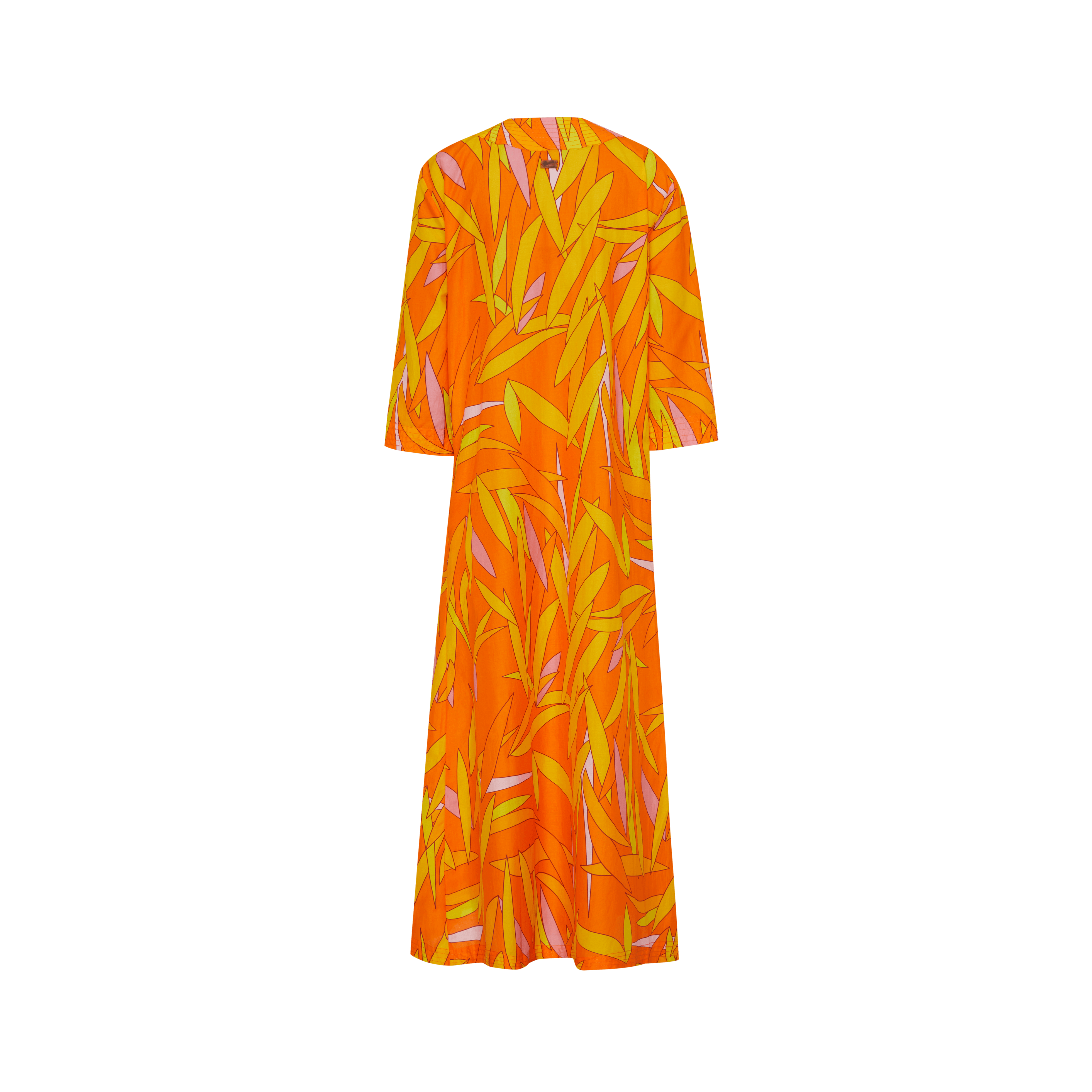 Caftan en coton et soie femme Madrague
