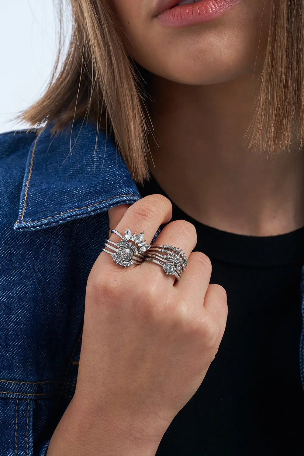 Ring-Set - Silver Festival