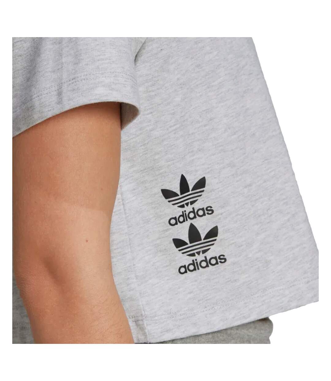 T-shirt Gris Femme Adidas H22755