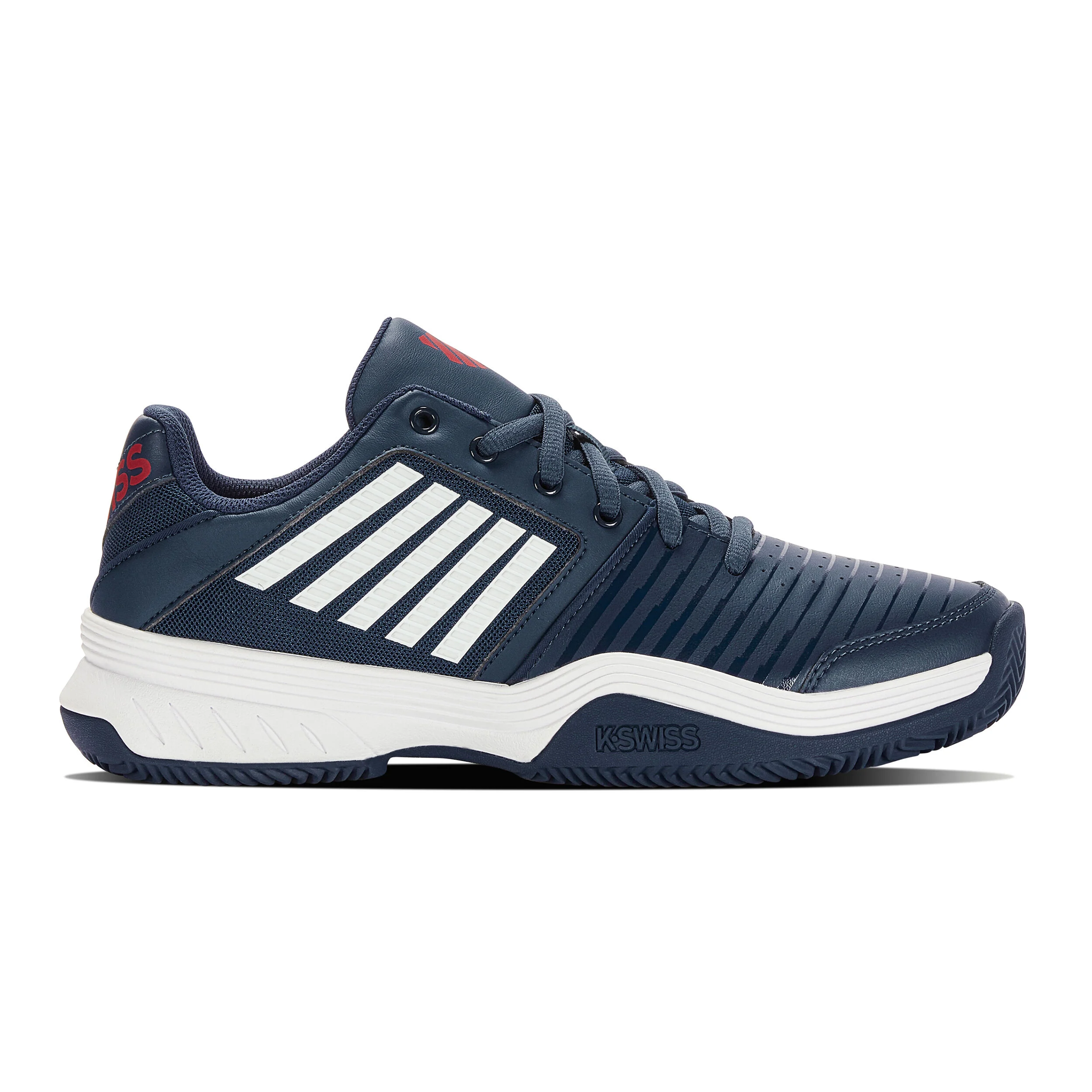 K-Swiss Court Express Chaussure Terre Battue Hommes - Bleu Foncé , Blanc