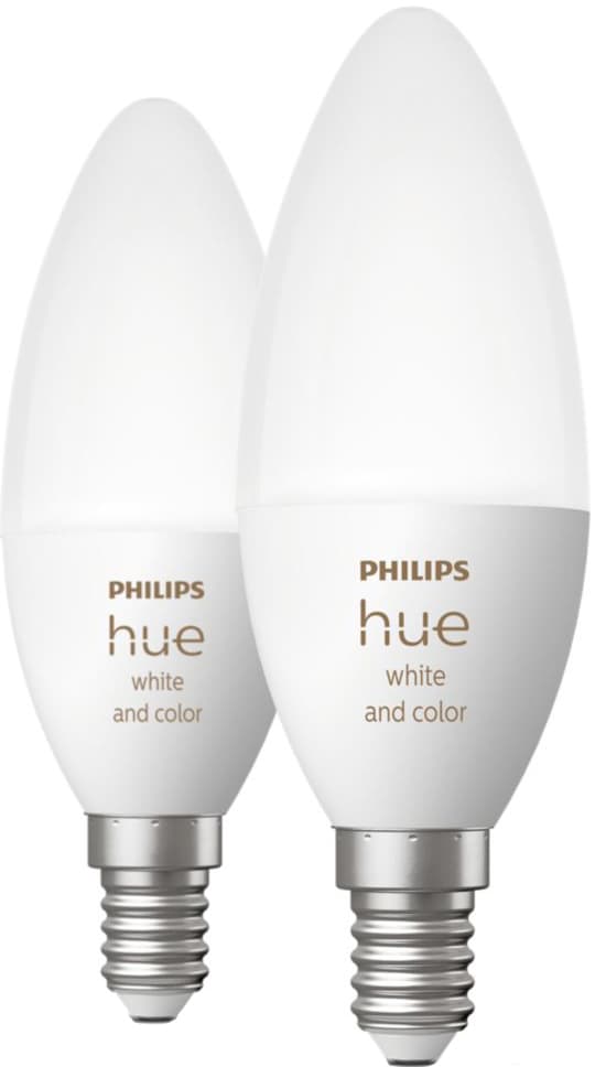 Philips Hue White and Color Ambiance 4W B39 E14 2-pak
