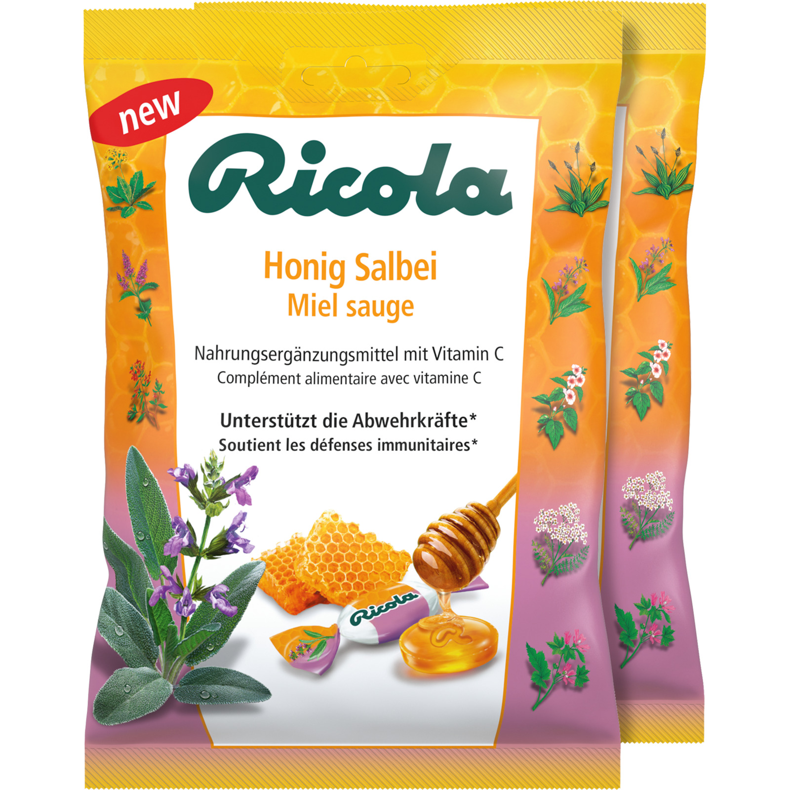 Ricola Honig Salbei 2x75g