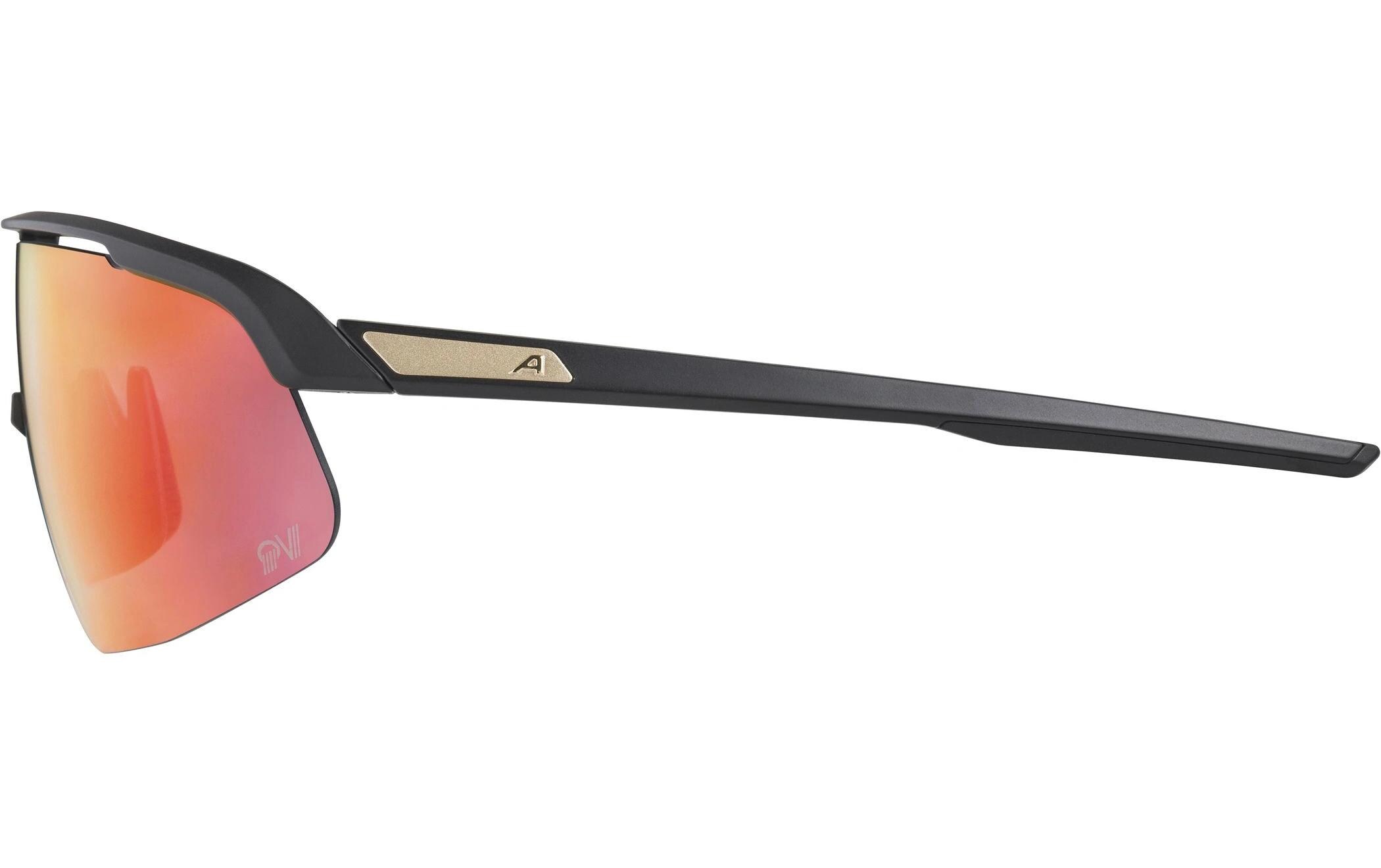 Sportbrille Turbo Pro S QV - Schwarz matt<br>Velobrille Cat. 1-3