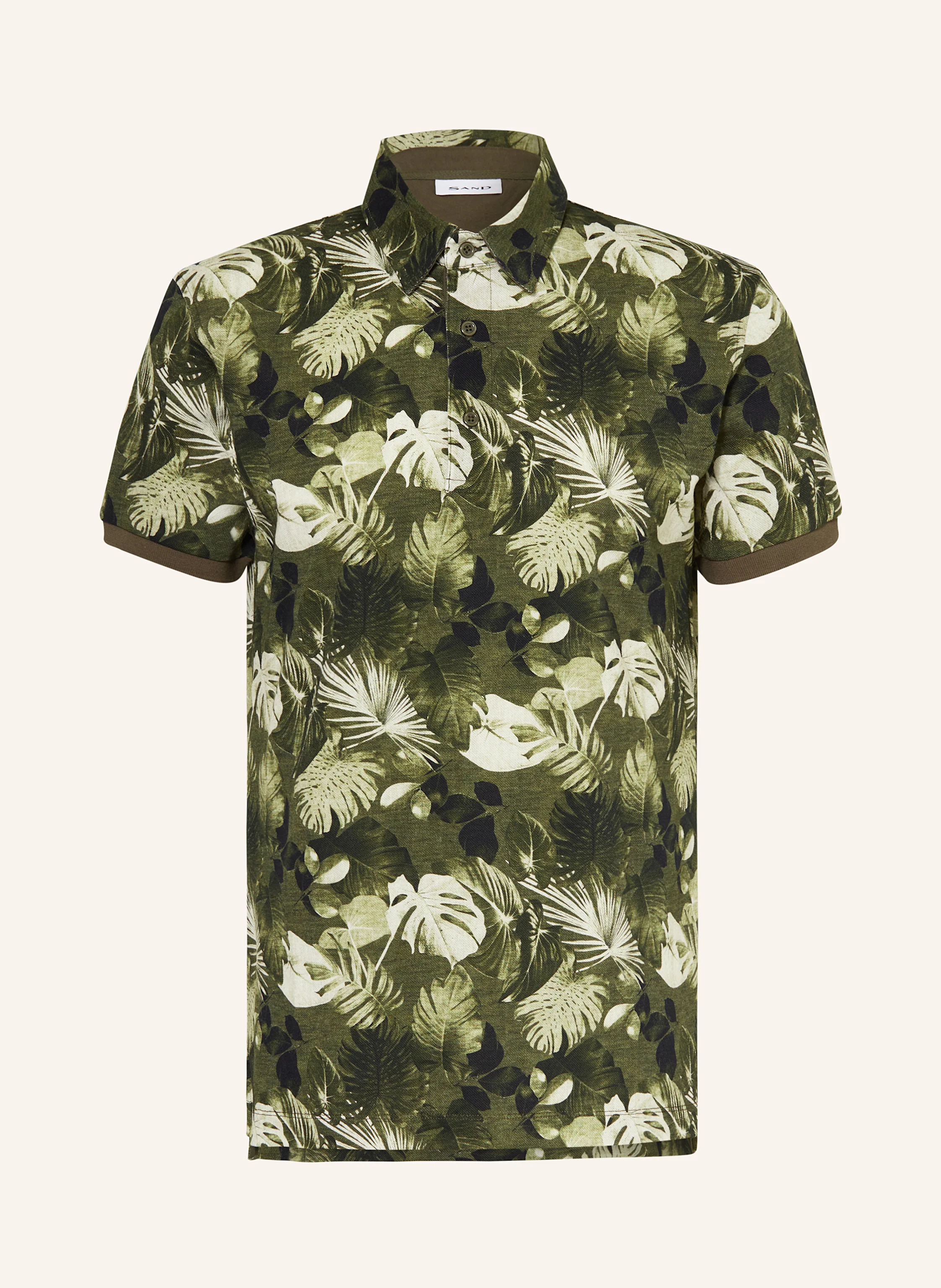 SAND COPENHAGEN Piqué-Poloshirt DENTON