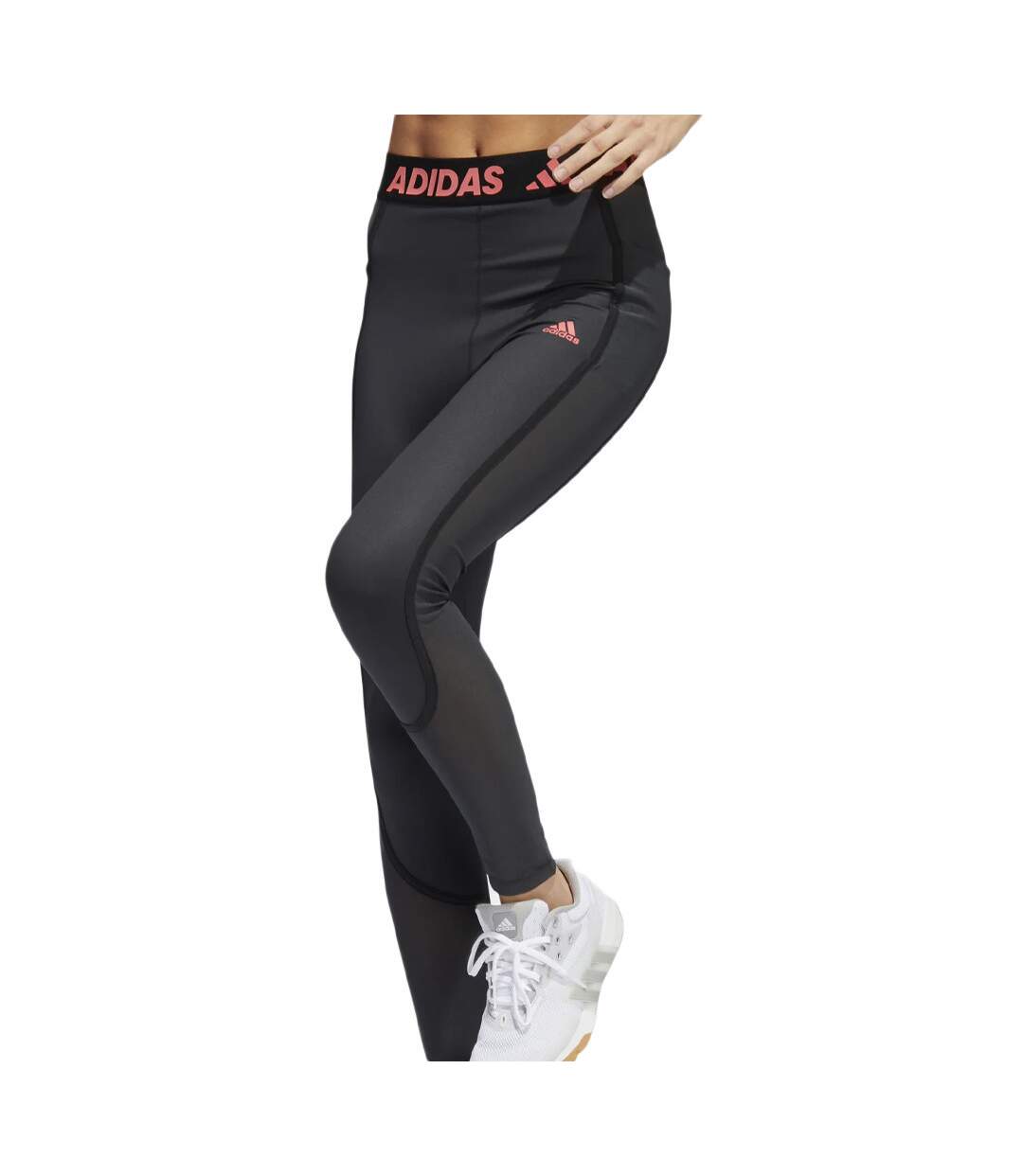 Legging Noir Femme Adidas Tf Mesh