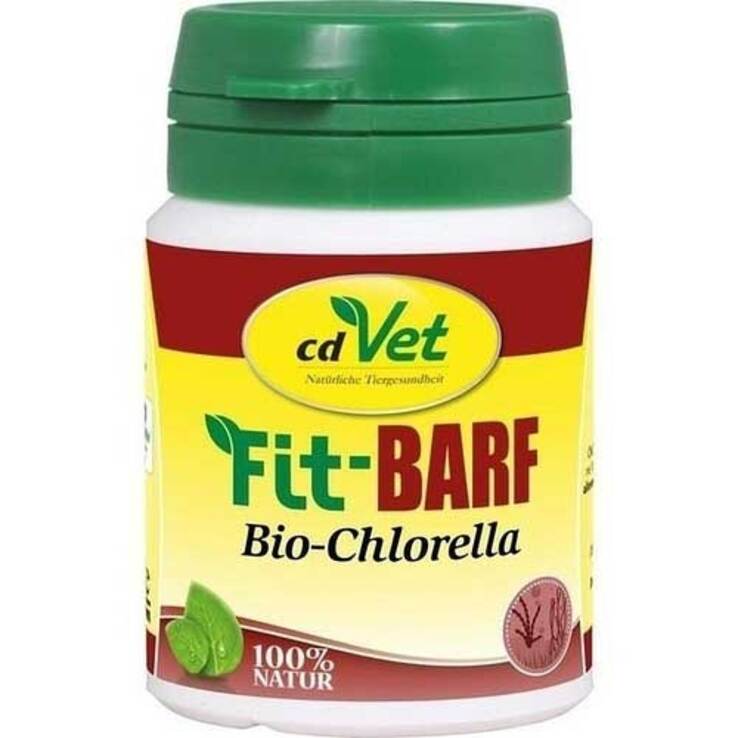Fit-Barf Bio-Chlorella Pulver für Hunde und Katzen, 36 g