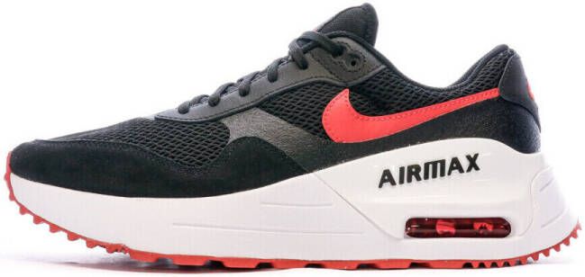 Nike Air max systm Sneakers Mannen Zwart Wit Rood