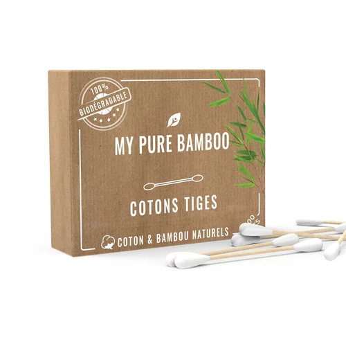 Cotons Tiges My Pure Bamboo Dentismile - Boite de 100