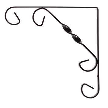 Duraline plankdrager ornament zwart 20x20 cm