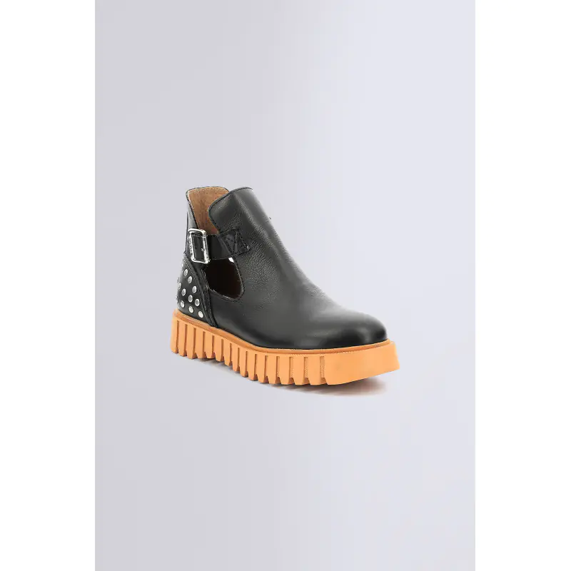 KICK FANTASY NOIR BOOTS Cuir Femme