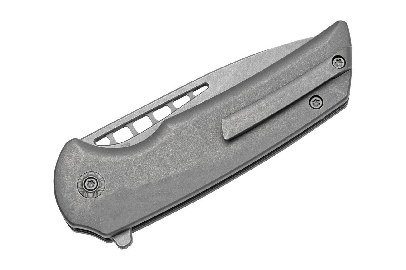 WE Knife Mini Malice WE054BL-2, Gray Titanium zakmes