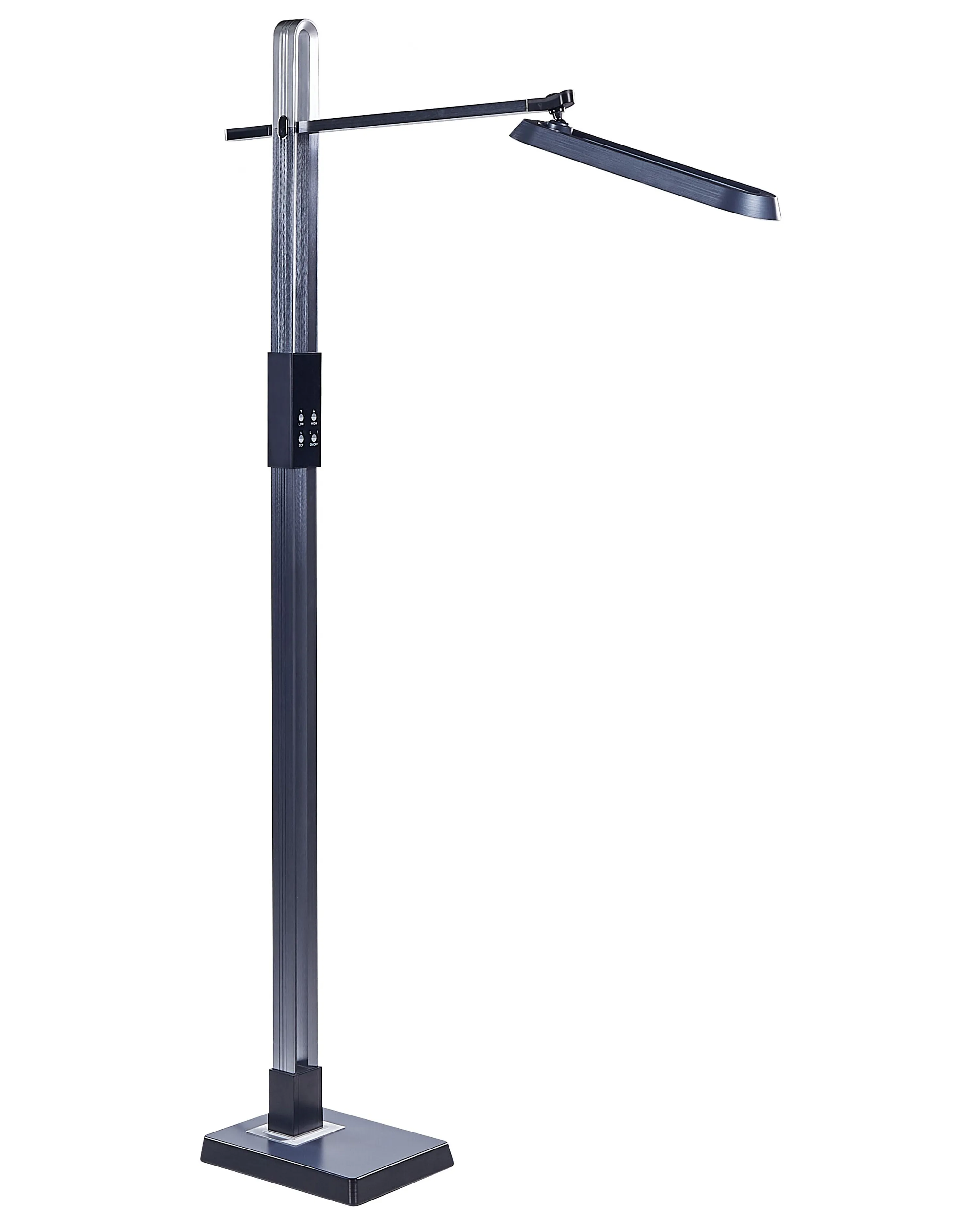 LED staande lamp AQUARIUS met dimmer Metaal Donkergrijs