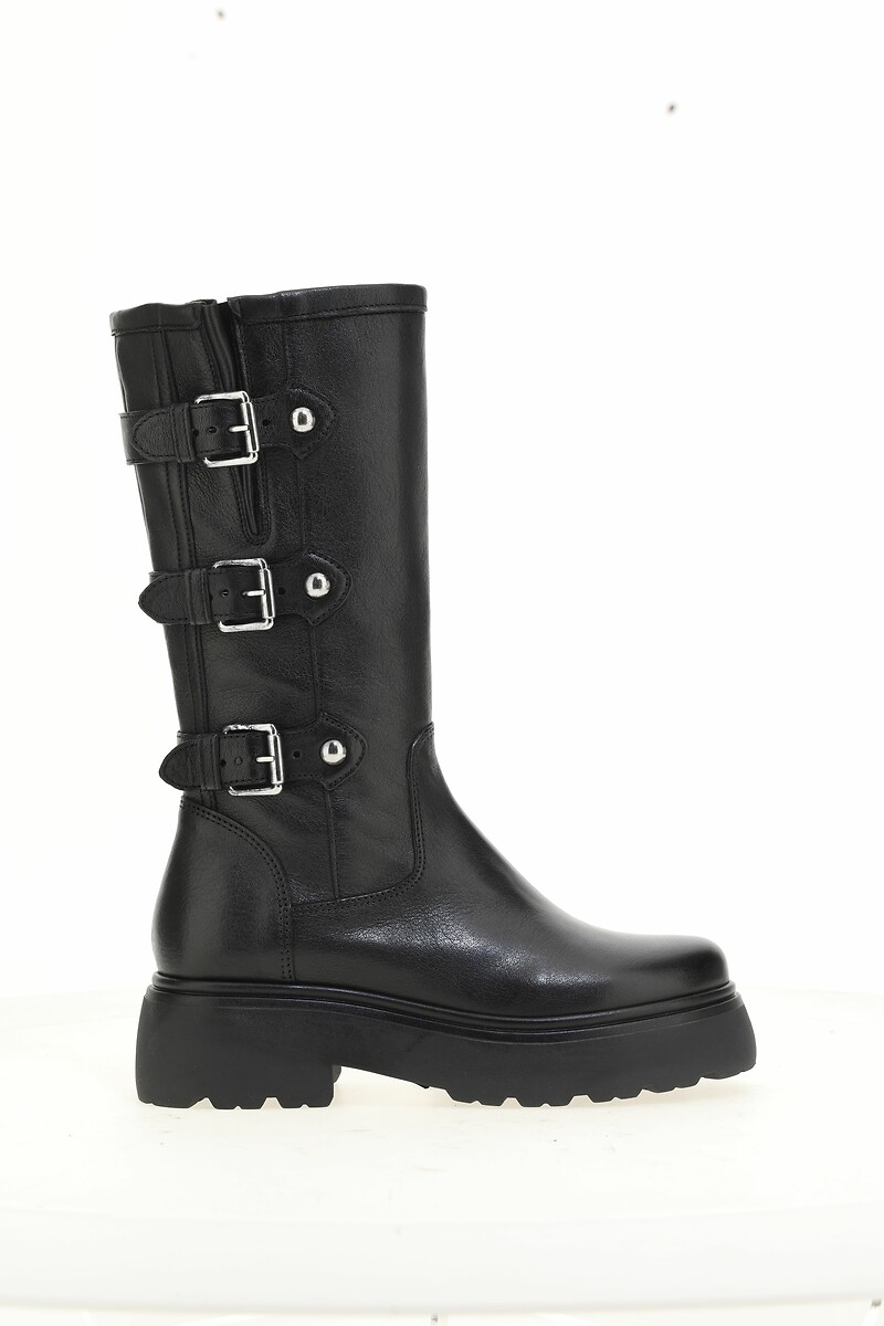 MJUS<br>Botas de couro para motociclista