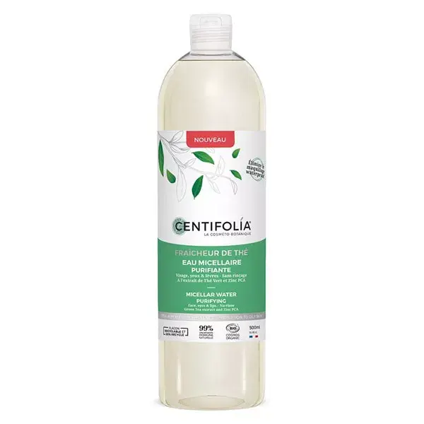 Água Micelar Purificante Orgânica Centifolia Fresh Tea 500ml