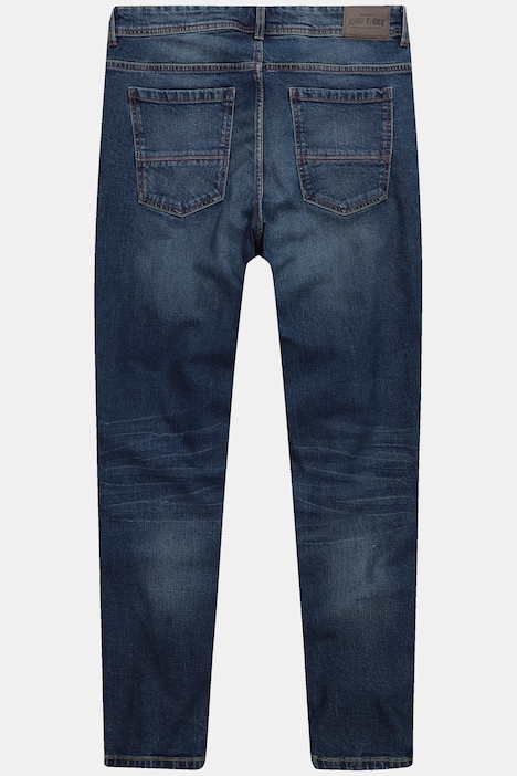 John F. Gee Jeans Bauchfit, Denim, Straight Fit, 5-Pocket, bis 36/72