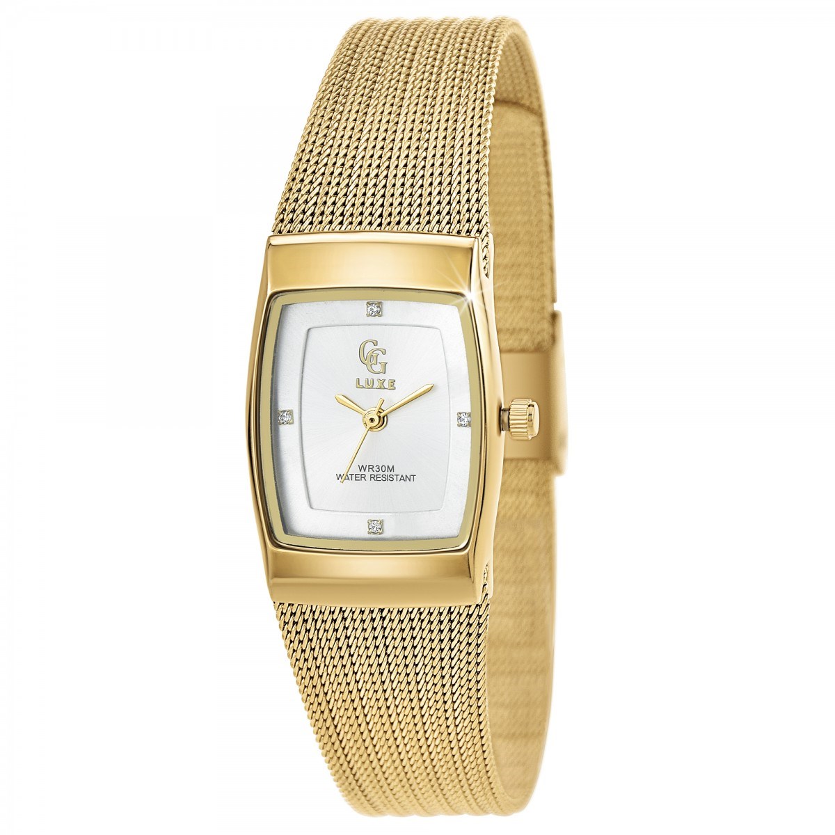Montre Hanaé élégante ornée de Cristaux scintillants SC Crystal