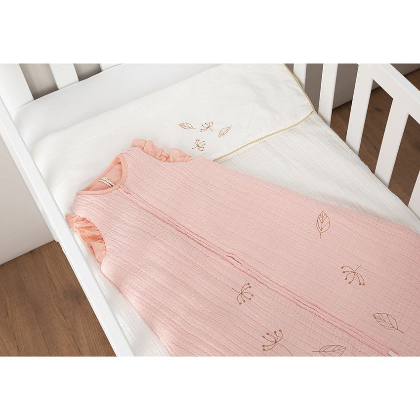 Gigoteuse sans manches en gaze de coton TOG 3.5 - Prémaman - Rose