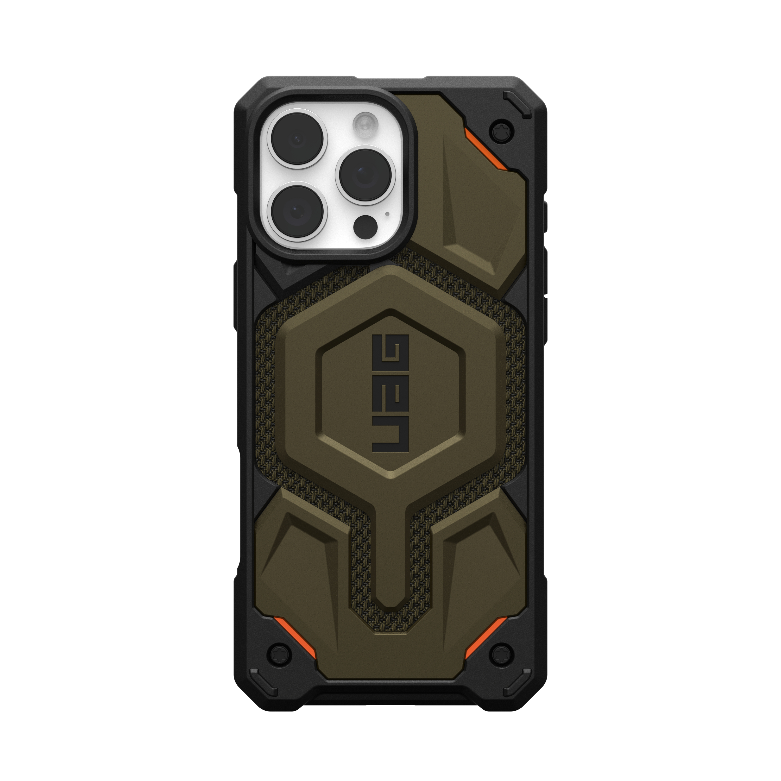 iPhone 16 Pro Max MagSafe Schutzhülle Monarch Pro (11445711397B) - Kevlar Element Green