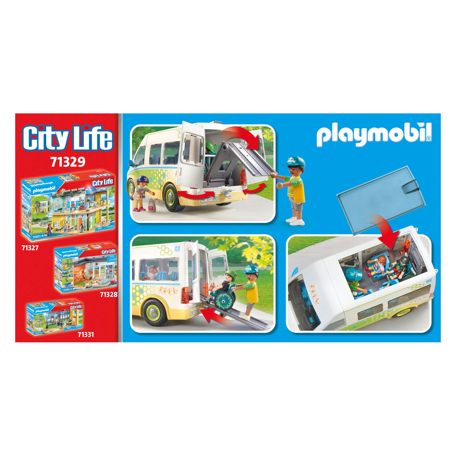 Playmobil City Life Schoolbus - 71329