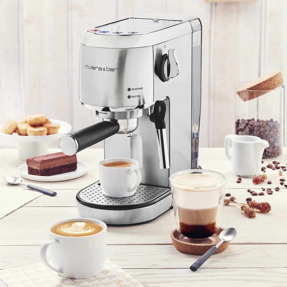 Expresso compact automatique en inox Riviera et bar