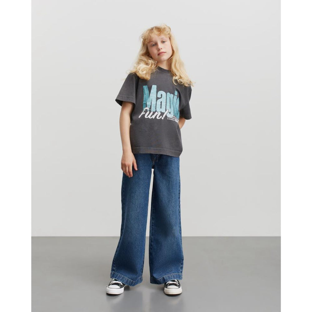 Køb Mads Nørgaard Black Cotton Jersey Tristi Tee