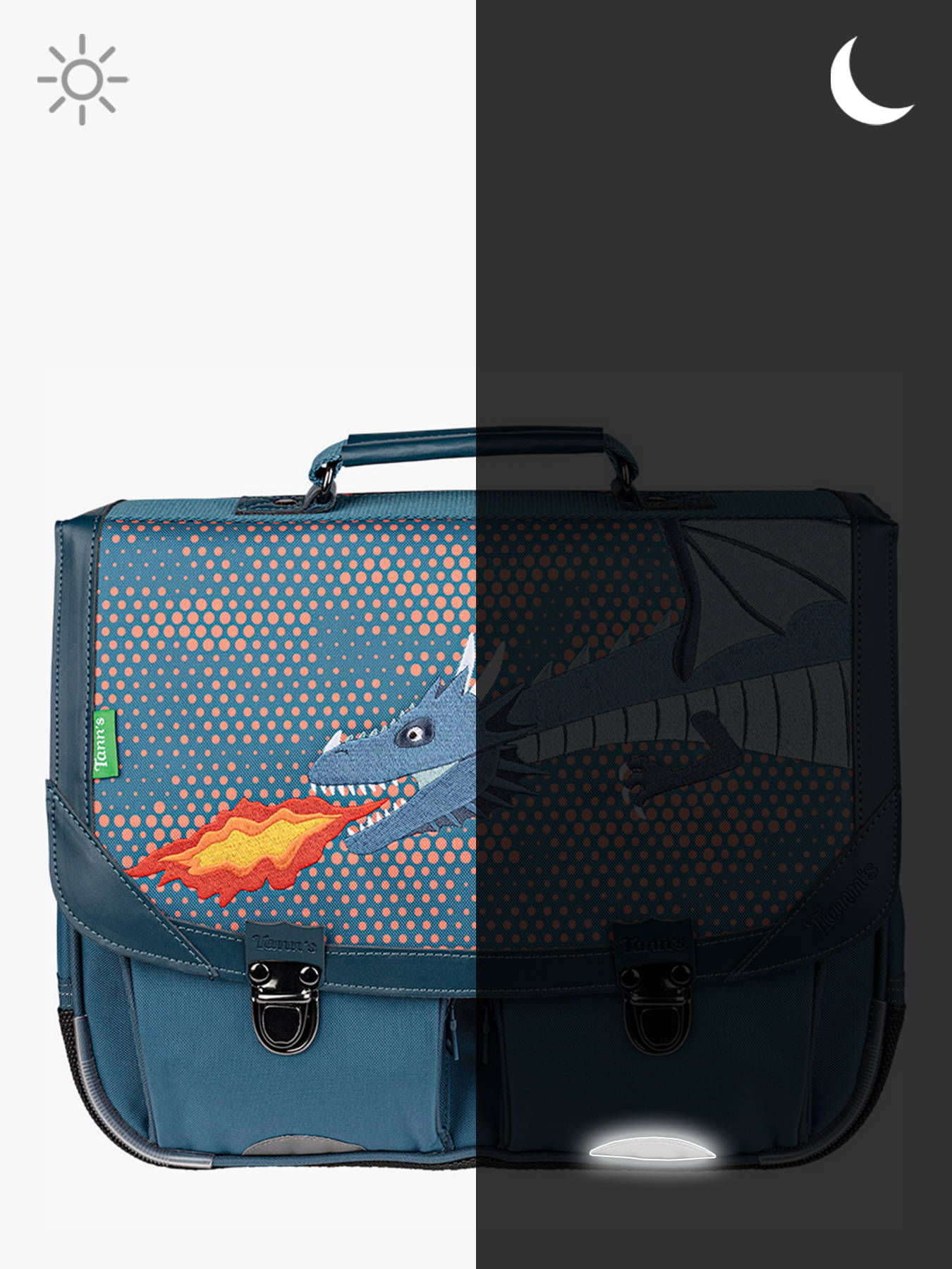 Cartable 1 compartiment TANN'S