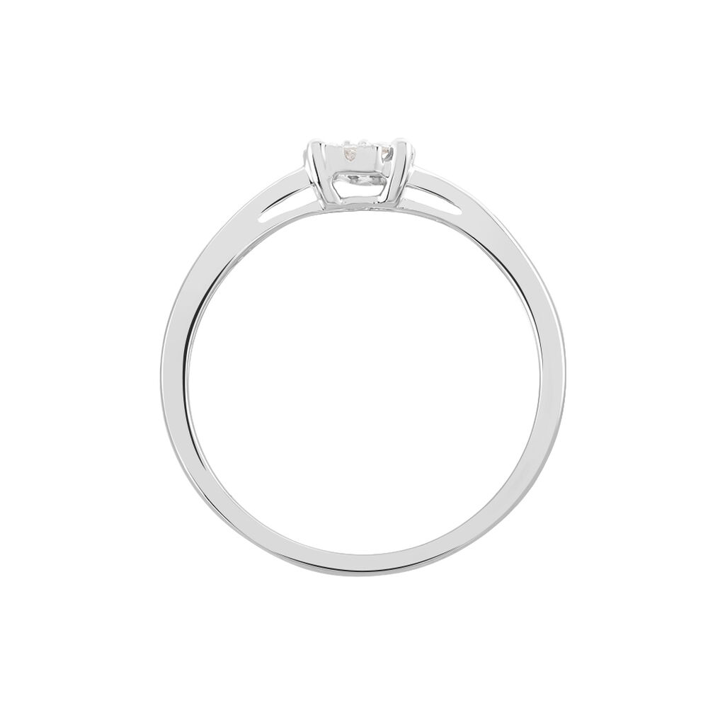 Bague Adeline Or Blanc Diamant