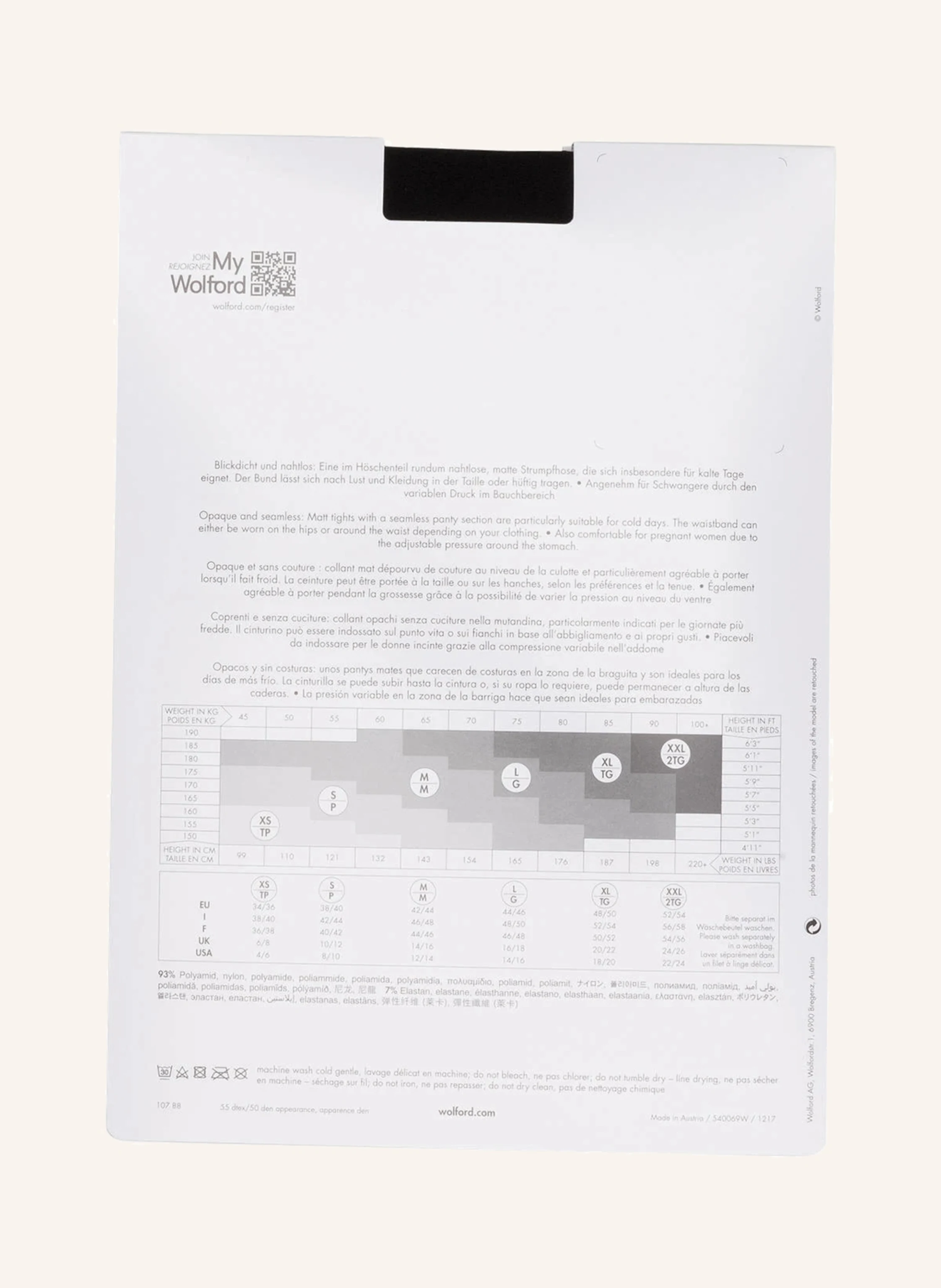 Wolford Feinstrumpfhose FATAL