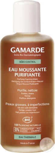 Gamarde Sébo-Control Eau Moussante Purifiante Peaux Grasses À Imperfections Bio Flacon 200ml