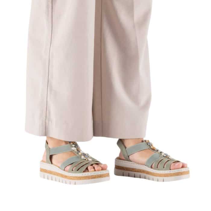 Rieker Sandal Dame V4949-52