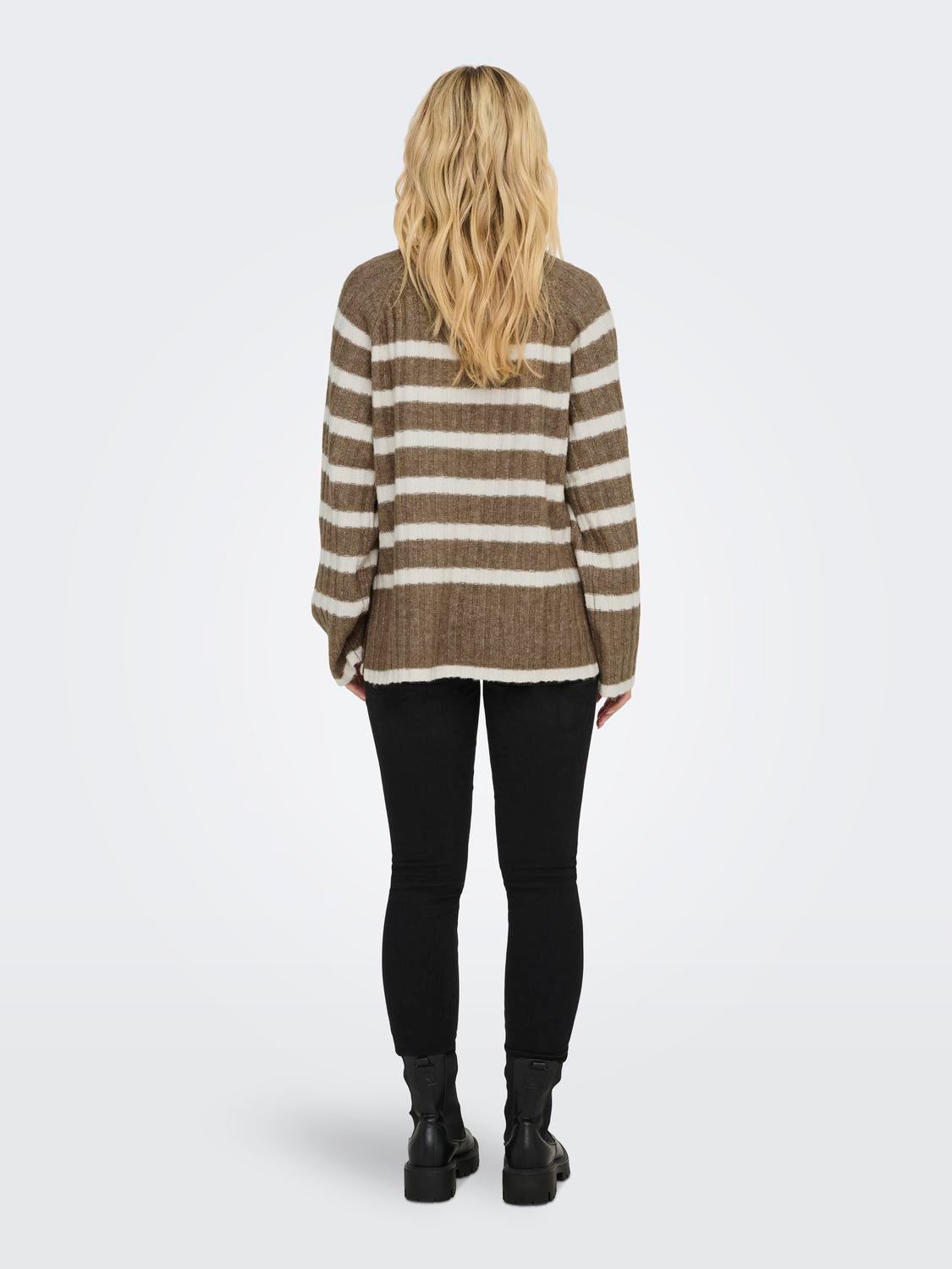 JDYMILEY Strickpullover Malt Ball
