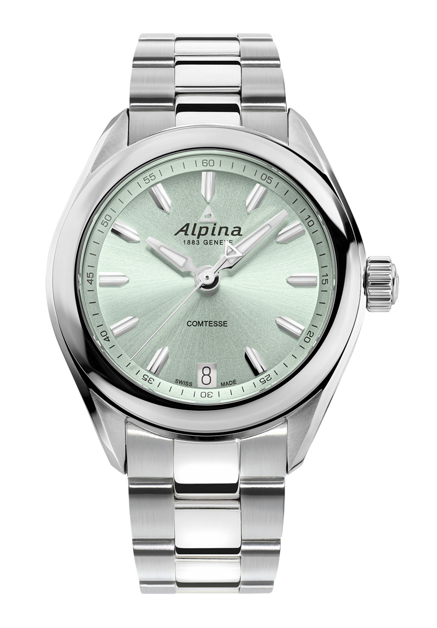 Alpina Alpiner Comtesse Damenuhr Grün AL-240LGR2C6B