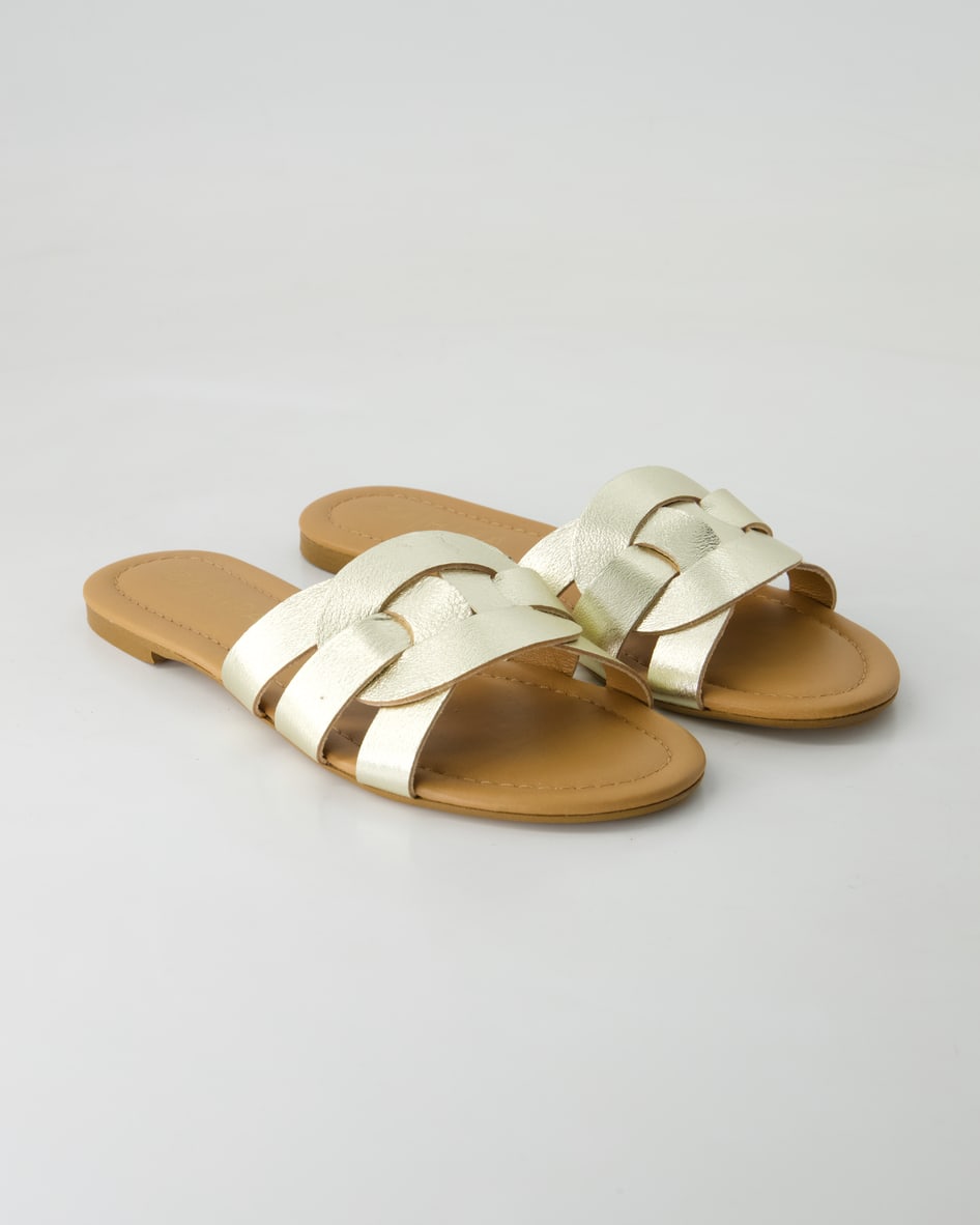 Zahira 13151 Pantoletten in Gold