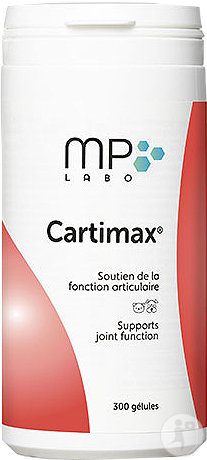 MP Labo Cartimax Soutien De La Fonction Articulaire Chiens Et Chats 300 Gélules