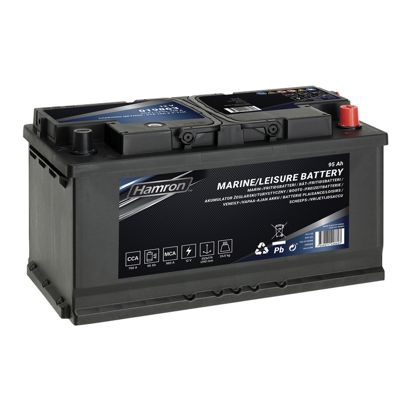 Båt-/fritidsbatteri 95 Ah