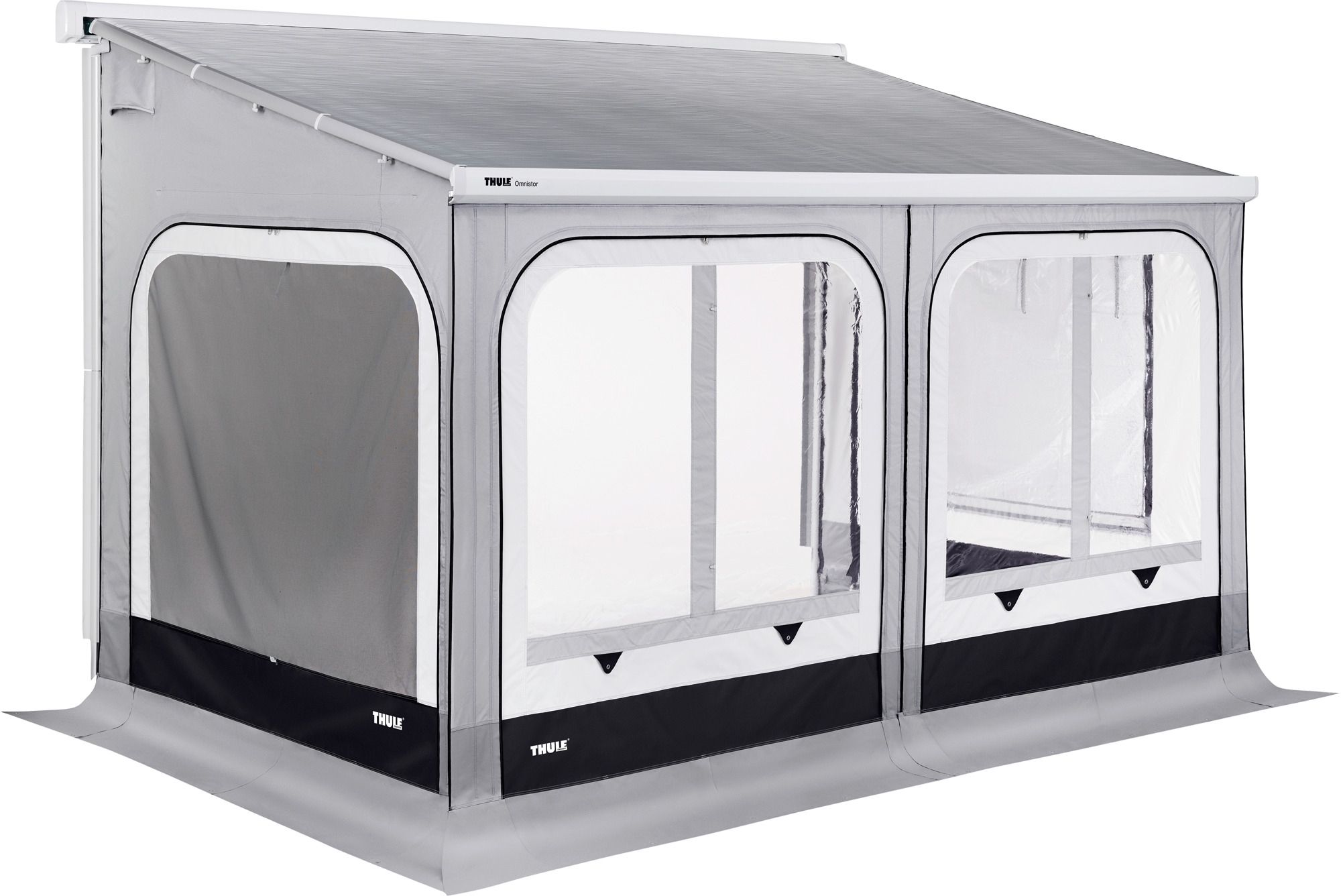 Thule Panorama Markisenzelt für Ducato / Jumper / Boxer / Movano > 2022 H2 Lift roof mit Markise Omnistor 5200 Markisenlänge 4,00 Meter