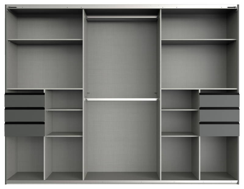 Z2 Schwebetürenschrank 3trg. Saigon