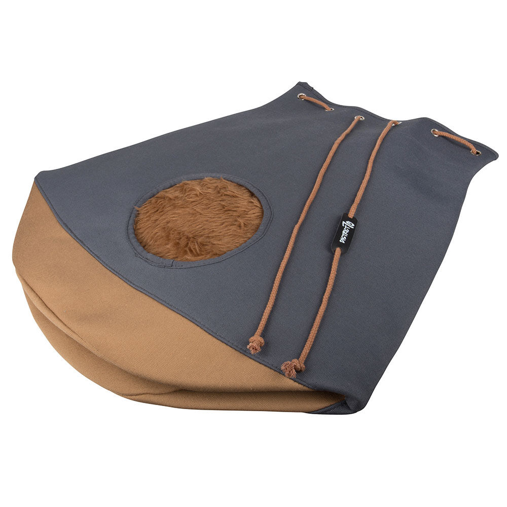 District 70 Kattenhuis - Kattenmand - Grijs/Coganc - 60x45x45 cm
