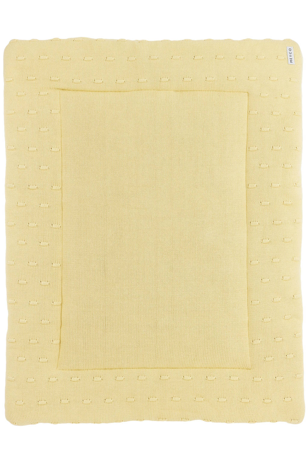 boxkleed Knots 77x97 cm soft yellow