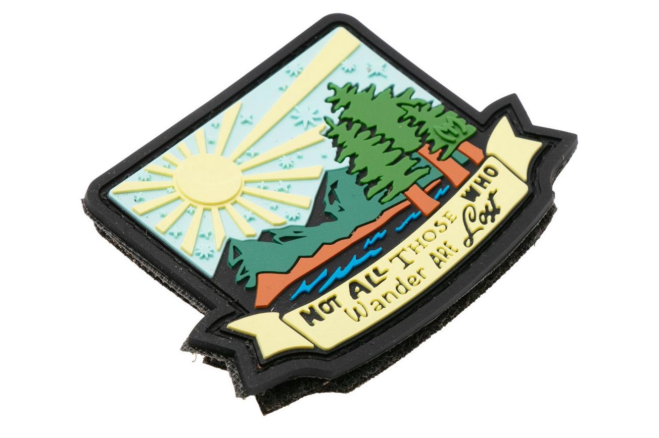 Maxpedition WNDRC Wander Not Lost 3D Morale Patch FULL COLOUR, patch