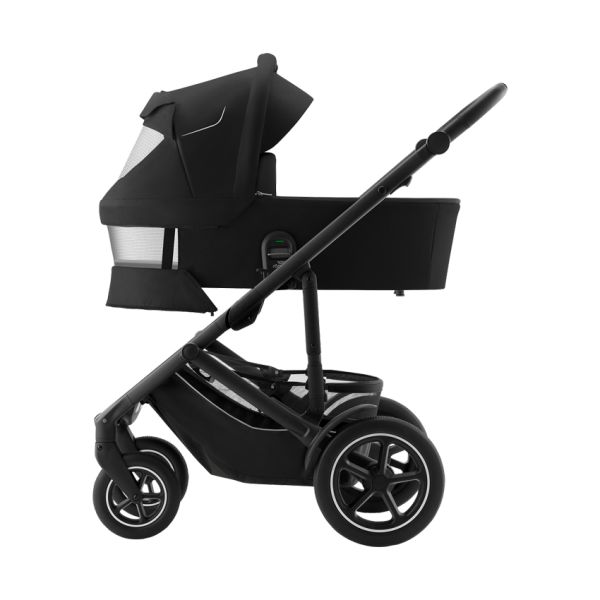 Britax Römer Smile 5Z Kinderwagen 2-in-1 - Space Black | Autostoel BABY-SAFE PRO - Style Carbon Black