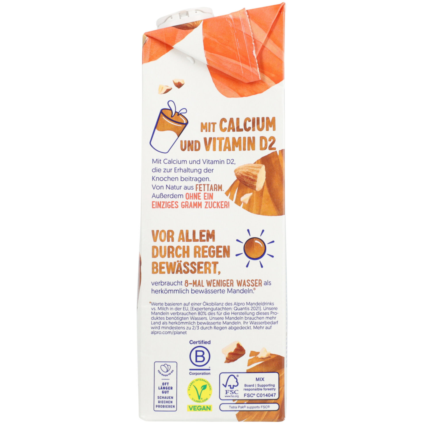 alpro Mandeldrink ungesüsst -