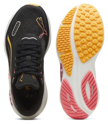 Chaussures Running Puma Magnify Nitro Tech 2 Noir Orange Femme