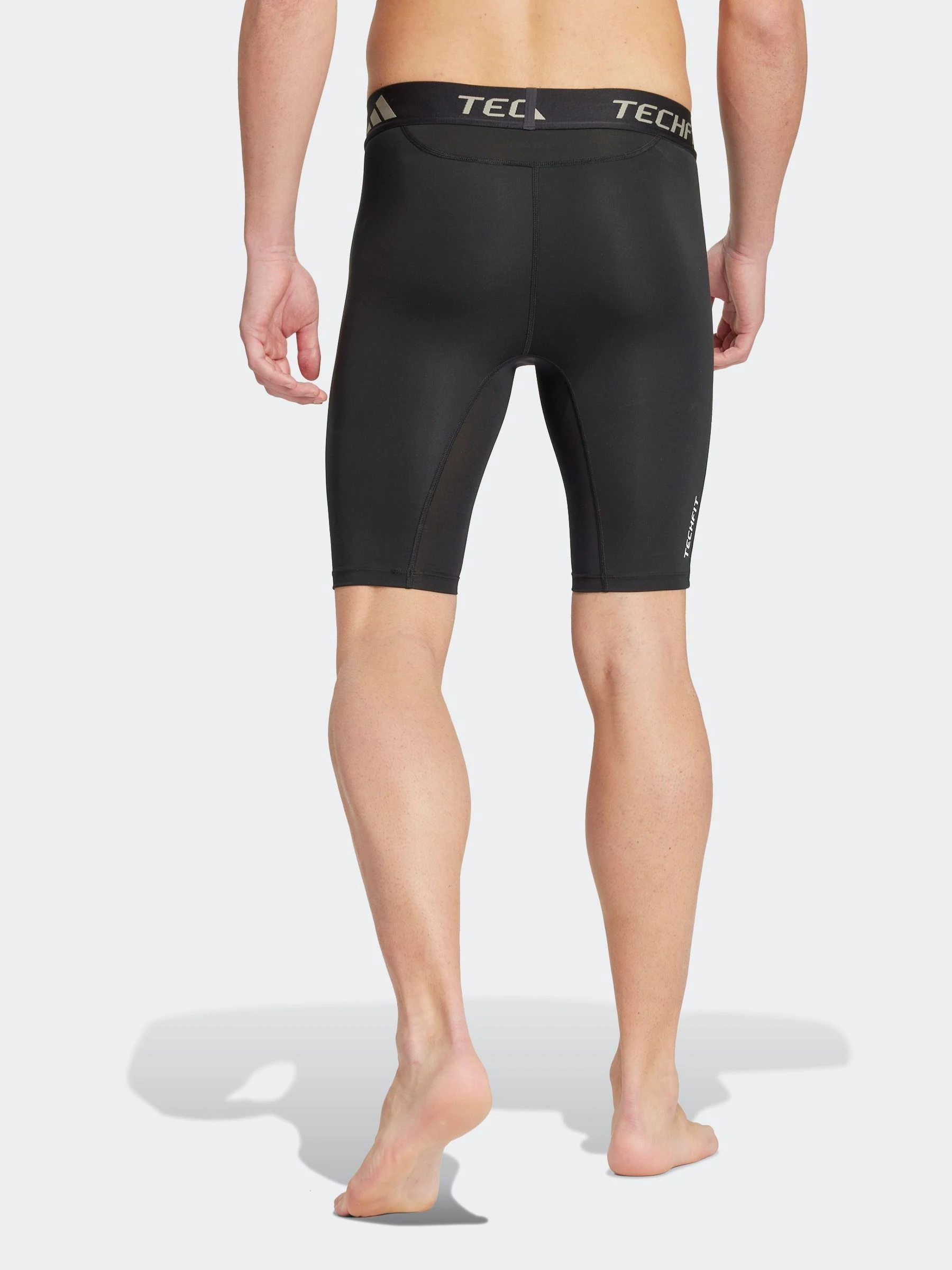 Zwart - adidas adidas techfit aeroready baselayer shorts