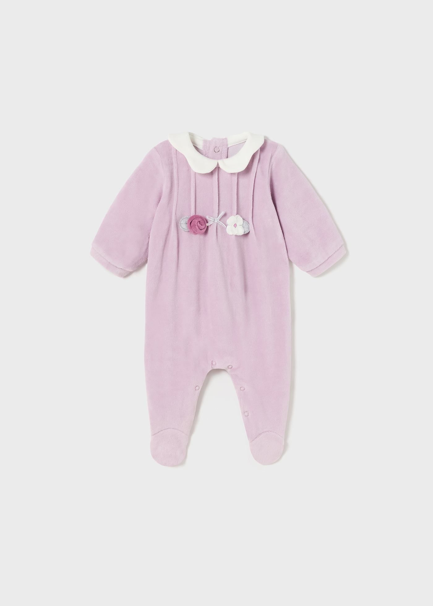 Conjunto de 2 pijamas de lã polar Better Cotton para recém-nascidos
