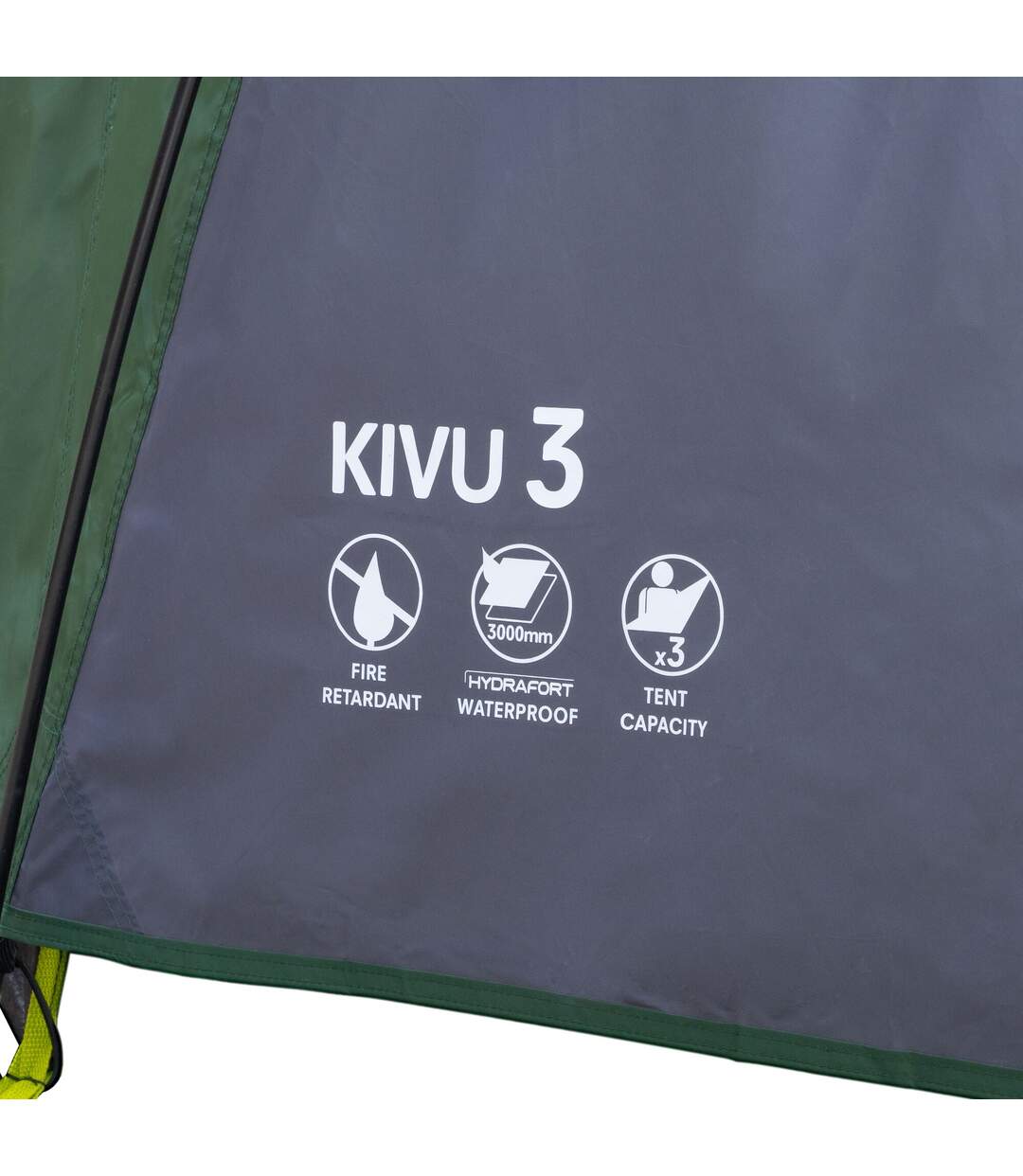 Regatta - Tente dôme KIVU V3 (Vert / Anthracite) (Taille unique) - UTRG9586