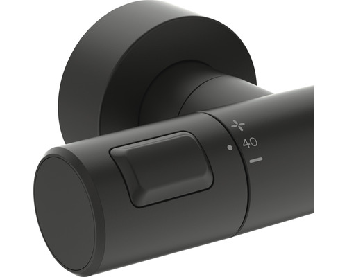 Douchekolom inclusief thermostaat Ideal Standard Ceratherm T25 zwart A7546XG